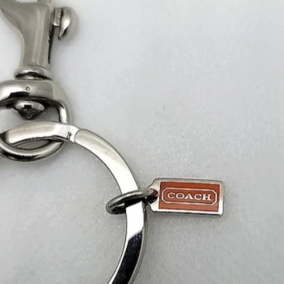 COACH Comic Book  Leather Keychain - Picture 4 of 4